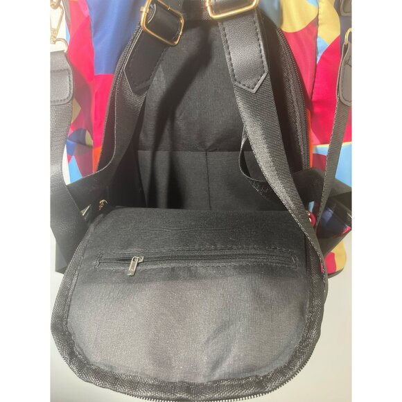 Poaba anti-theft waterproof Backpack Multicolor - Picture 4 of 8